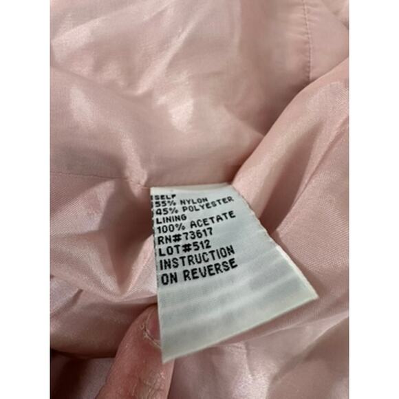 NWT! "KAREN MILLER" 2 Pc. Formal Dress Maxi W/ Blazer SZ 16 Beaded Vintage Prom - Picture 13 of 16